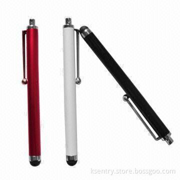 Capacitive Stylus/Touch Pen for Apple's iPad/2/3 and iPhone 4/5, with Lighting and Laser Bottom